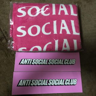 アンチ(ANTI)のanti  social social club タオル(その他)