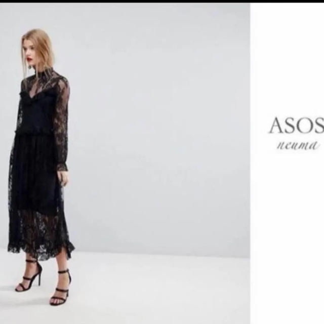 asos(エイソス)のワンピース ASOS 新品未使用  レディースのワンピース(ひざ丈ワンピース)の商品写真