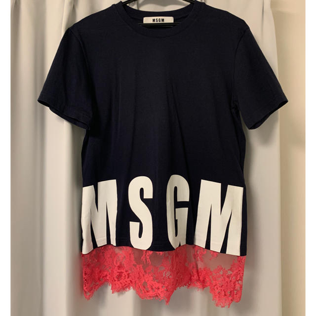 MSGM レース Tシャツ