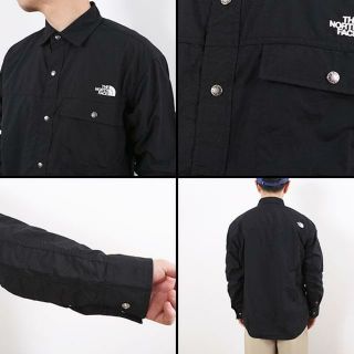 新品 ノースフェイス Nuptse Shirt  ロングスリーブヌプシシャツ M(シャツ)