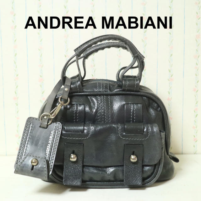 低価格の 定価8万円　マビアーニ　カプセルバッグ　本革　イタリア製　ドゥーズィエムクラス扱 ハンドバッグ