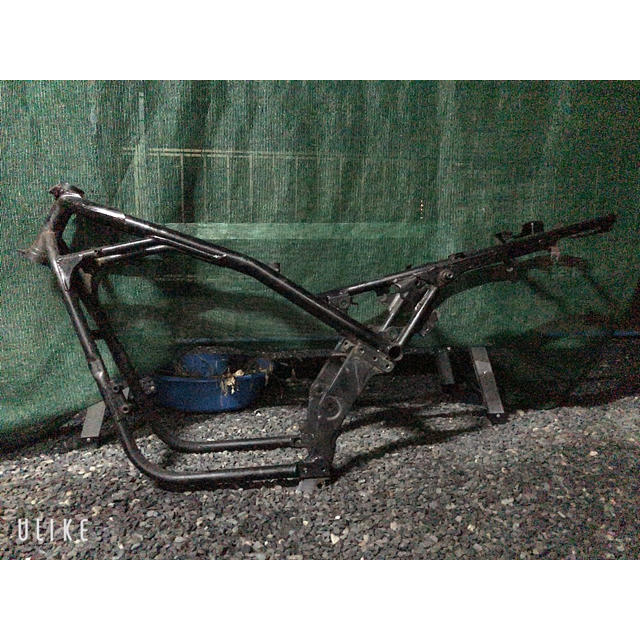 国内初の直営店 C2 ゼファー400 ZR400C改 カワサキ 書類付きフレーム