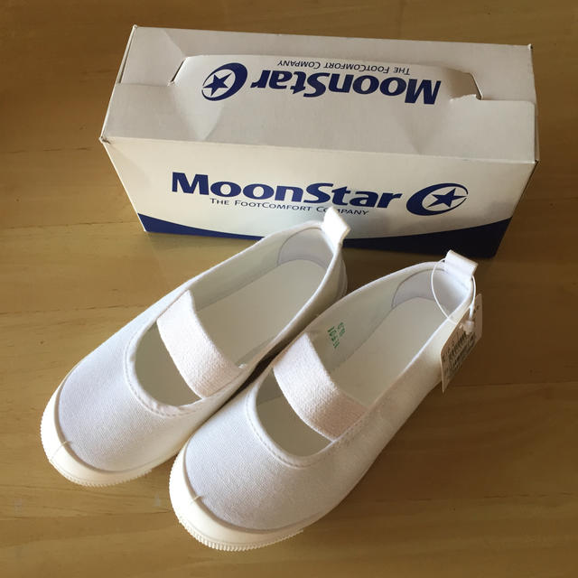 MOONSTAR (ムーンスター)の上靴 16㎝ 新品未使用 キッズ/ベビー/マタニティのキッズ靴/シューズ(15cm~)(スクールシューズ/上履き)の商品写真