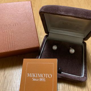 ミキモト(MIKIMOTO)のミキモトパールイヤリング美品３連休中お値下げ中です。(イヤリング)