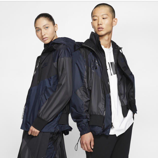 sacai(サカイ)のsacai×Nike アノラック フーテッド ブルゾン レディースのジャケット/アウター(ブルゾン)の商品写真