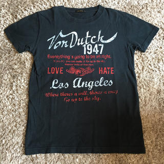 ボンダッチ(Von Dutch)の★ ボンダッチ Tシャツ M フライングアイボール ブラッグ 黒(Tシャツ/カットソー(半袖/袖なし))