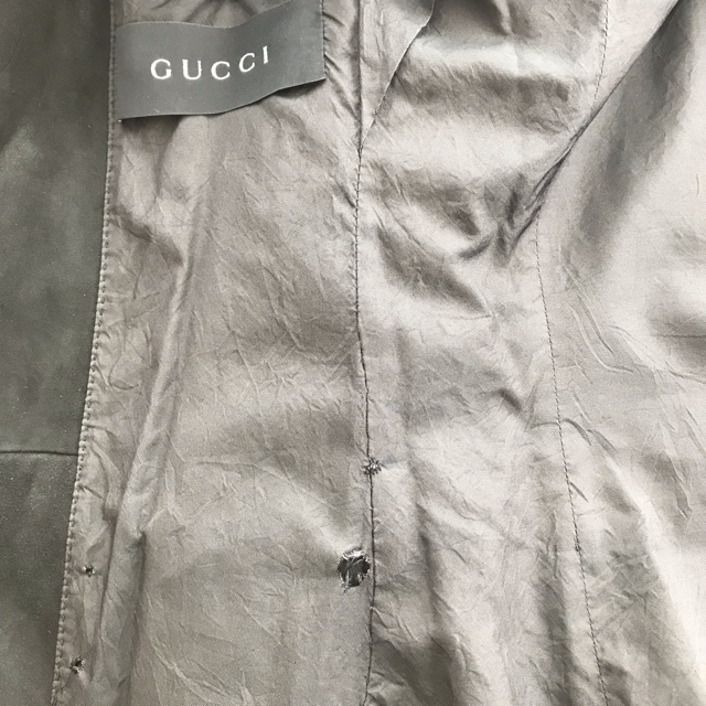 Gucci(グッチ)のグッチジャケット スウェード素材 牛革 メンズのジャケット/アウター(レザージャケット)の商品写真