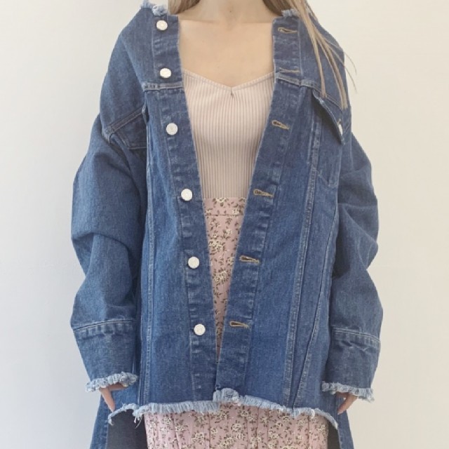 ハニーミーハニー denim long jacket