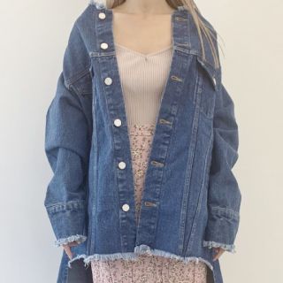 ハニーミーハニー(Honey mi Honey)のハニーミーハニー denim long jacket

(Gジャン/デニムジャケット)