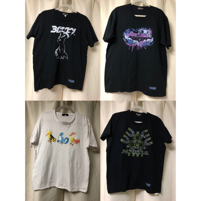 ポケモン(ポケモン)のポケモン　Ｔシャツ　XL 4枚セット メンズのトップス(Tシャツ/カットソー(半袖/袖なし))の商品写真