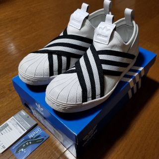 アディダス(adidas)のadidas originals アディダスオリジナルス スリッポン 23.5(スリッポン/モカシン)