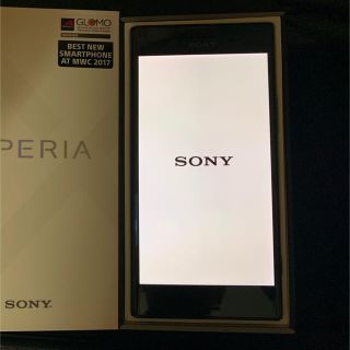 【新品同様】Xperia XZ Premium  Deepsea Black (スマートフォン本体)