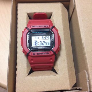 ジーショック(G-SHOCK)のG-SHOCK赤(腕時計)