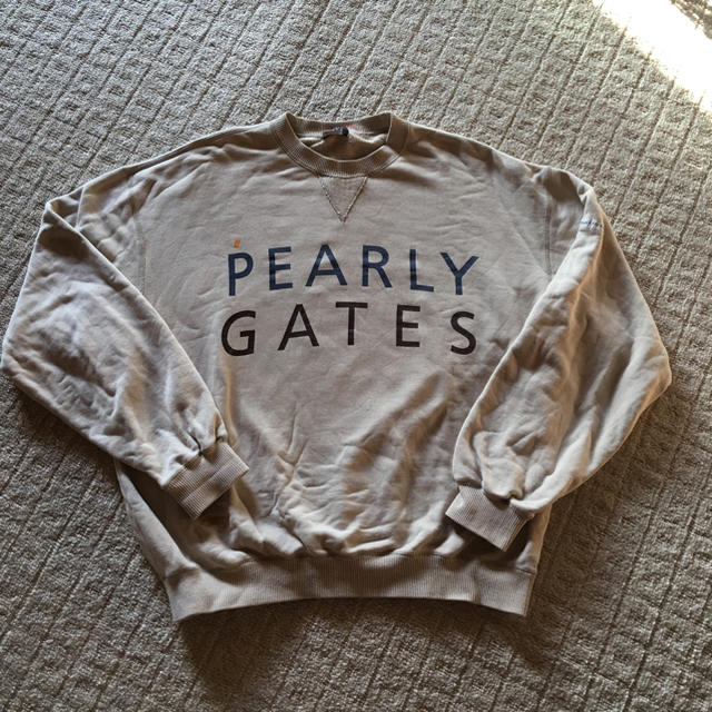 PEARLY GATES(パーリーゲイツ)のパーリーゲイツ   メンズトレーナー Ｌサイズ メンズのトップス(スウェット)の商品写真