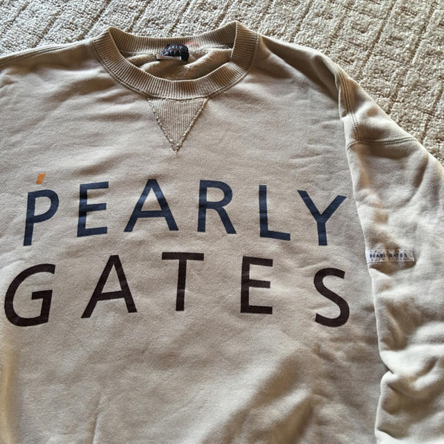 PEARLY GATES(パーリーゲイツ)のパーリーゲイツ   メンズトレーナー Ｌサイズ メンズのトップス(スウェット)の商品写真