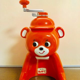 タイガー(TIGER)の昭和レトロなタイガー【きょろちゃん】かき氷器(その他)