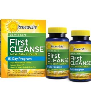 アムウェイ(Amway)のRenew Life, ジェントルケア、ファーストクレンズ、ボトル2本、植物性カ(ダイエット食品)