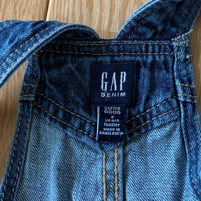 GAP(ギャップ)の GAP オーバーオール サロペット 95 キッズ/ベビー/マタニティのキッズ服女の子用(90cm~)(パンツ/スパッツ)の商品写真