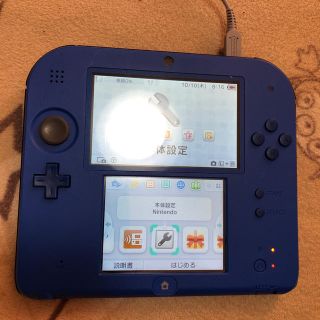 ニンテンドー2DS(ニンテンドー2DS)の任天堂2DS BLUE(携帯用ゲーム機本体)