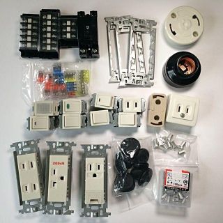 第二種電気工事士技能試験・電気材料セット（中古)(資格/検定)