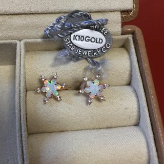 スタージュエリー(STAR JEWELRY)のSTAR JEWELRY K10イヤリング(イヤリング)