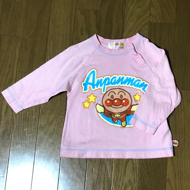 アンパンマン(アンパンマン)のアンパンロンT 90 キッズ/ベビー/マタニティのキッズ服女の子用(90cm~)(Tシャツ/カットソー)の商品写真