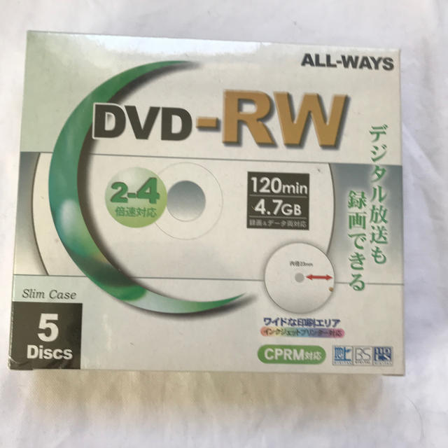 DVDーRw スマホ/家電/カメラのテレビ/映像機器(DVDレコーダー)の商品写真