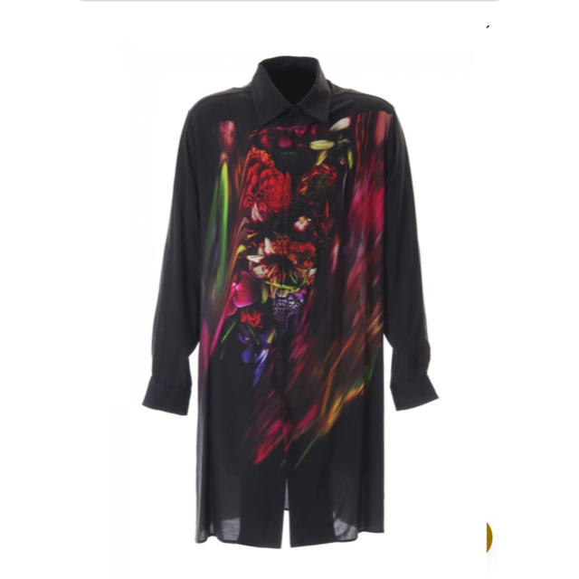 Yohji Yamamoto(ヨウジヤマモト)のyohjiyamamoto flower print 5 blouse 19ss メンズのトップス(シャツ)の商品写真