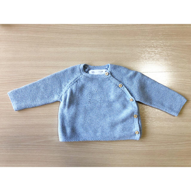 ZARA KIDS(ザラキッズ)のZARA  MINI スターカーディガン キッズ/ベビー/マタニティのベビー服(~85cm)(カーディガン/ボレロ)の商品写真