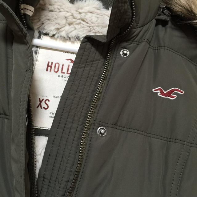 Hollister(ホリスター)のホリスター♡美品ダウンコート レディースのジャケット/アウター(ダウンコート)の商品写真