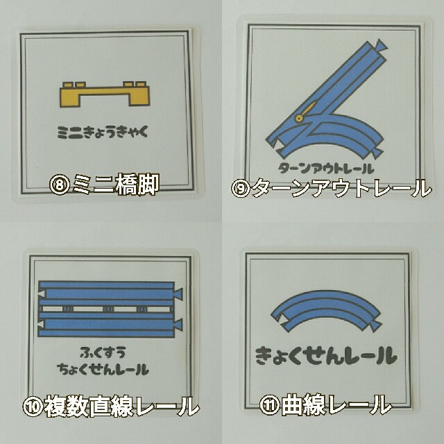 【ゆう様専用】鉄道おもちゃラベル ハンドメイドのハンドメイド その他(その他)の商品写真