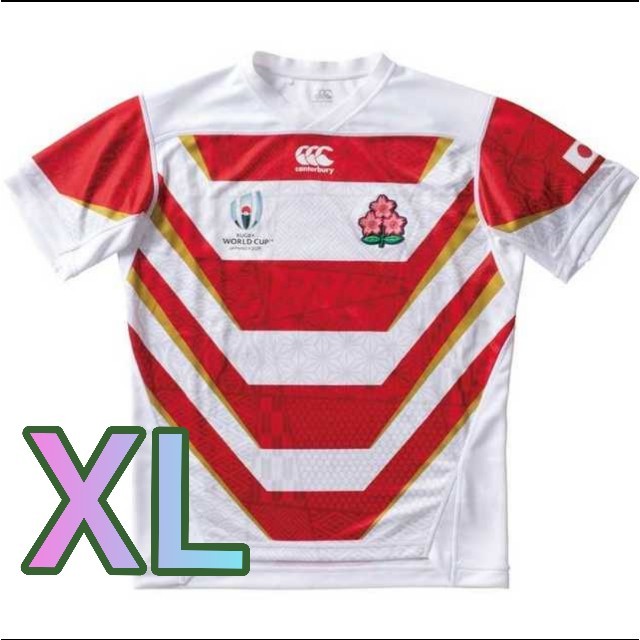 【XL】 ラグビー RWC2019 ジャパンレプリカホームジャージ