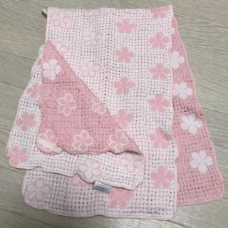 クリハラハルミ(栗原はるみ)の栗原はるみ ループ付きタオル 花柄 ピンク(タオル/バス用品)