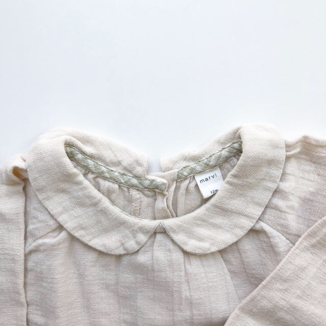 Caramel baby&child (キャラメルベビー&チャイルド)の丸襟ブラウス 12m レディースのトップス(シャツ/ブラウス(長袖/七分))の商品写真