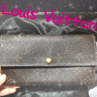 ルイヴィトン(LOUIS VUITTON)のヴィトン 長財布(財布)