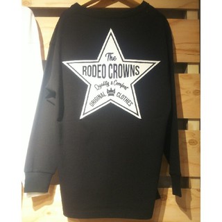 ロデオクラウンズワイドボウル(RODEO CROWNS WIDE BOWL)のテラ松ブラック(Tシャツ(長袖/七分))