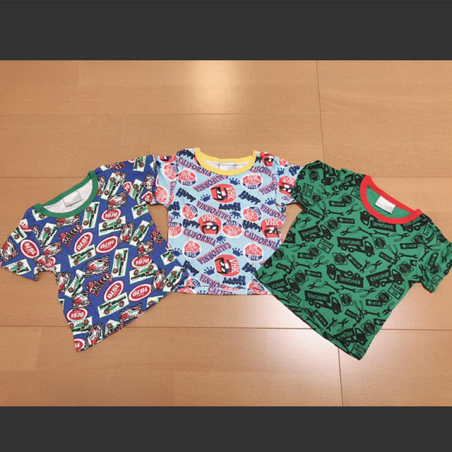 Skip Land(スキップランド)のＴシャツ ３点セット キッズ/ベビー/マタニティのベビー服(~85cm)(Ｔシャツ)の商品写真