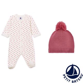 プチバトー(PETIT BATEAU)の【AO☆p様専用】4ans 6m (帽子)