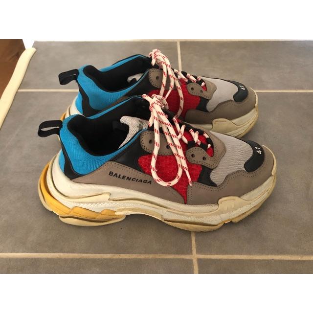 BALENCIAGA TRIPLE S 41 極美品 納品書つき バレンシアガ