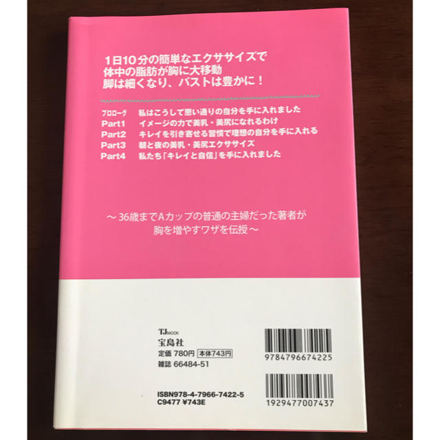 宝島社(タカラジマシャ)の美乳美尻エクササイズ エンタメ/ホビーの本(ファッション/美容)の商品写真