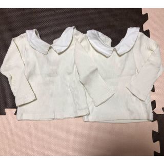 アカチャンホンポ(アカチャンホンポ)の【専用】長袖シャツ＊女の子＊80＊双子＊セット(シャツ/カットソー)