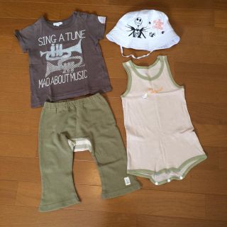 フェリシモ(FELISSIMO)の80男の子セット(Ｔシャツ)