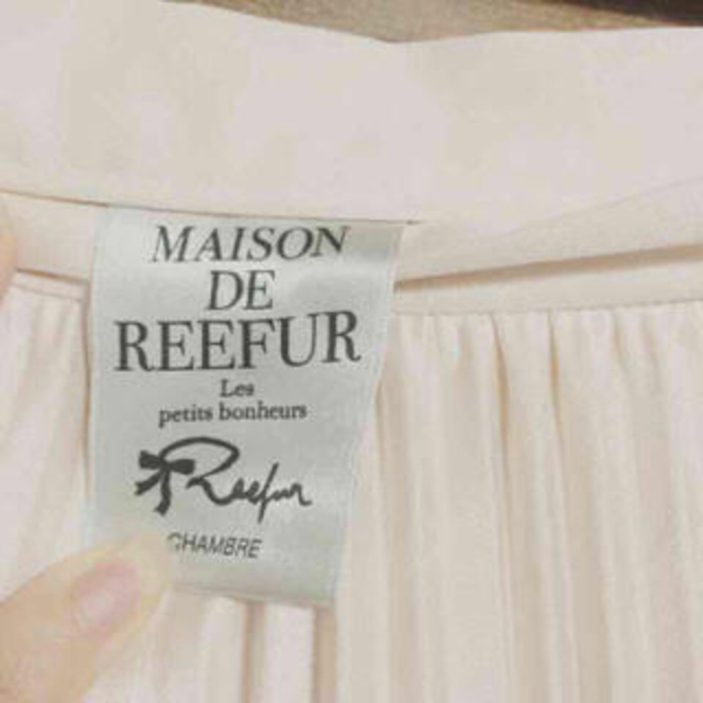 Maison de Reefur(メゾンドリーファー)のreefur プリーツスカート レディースのスカート(ミニスカート)の商品写真