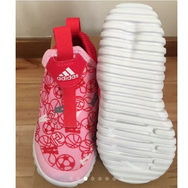 adidas(アディダス)のAian様【新品】adidas キッズスリッポンEazyFlex I（16㎝） キッズ/ベビー/マタニティのキッズ靴/シューズ(15cm~)(スリッポン)の商品写真