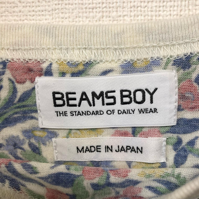 BEAMS BOY(ビームスボーイ)のBEAMS BOY 花柄七分袖tee レディースのトップス(Tシャツ(長袖/七分))の商品写真