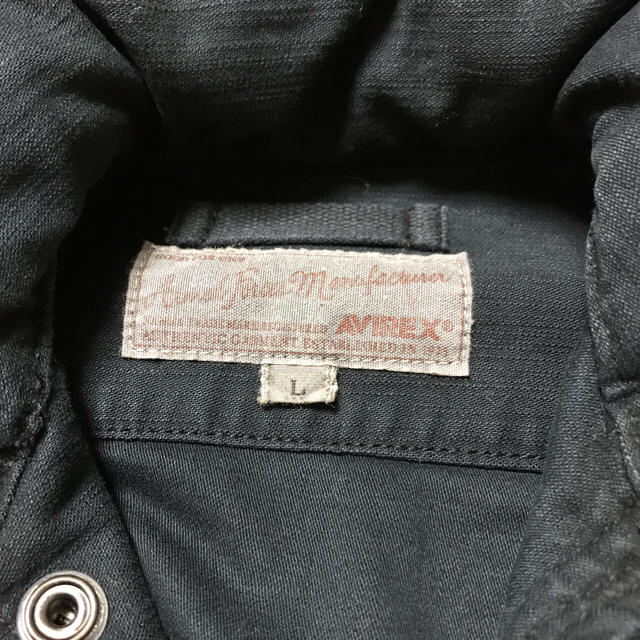AVIREX(アヴィレックス)のAVIREX  アヴィレックス  黒色ジャケット  110〜120センチ キッズ/ベビー/マタニティのキッズ服男の子用(90cm~)(ジャケット/上着)の商品写真