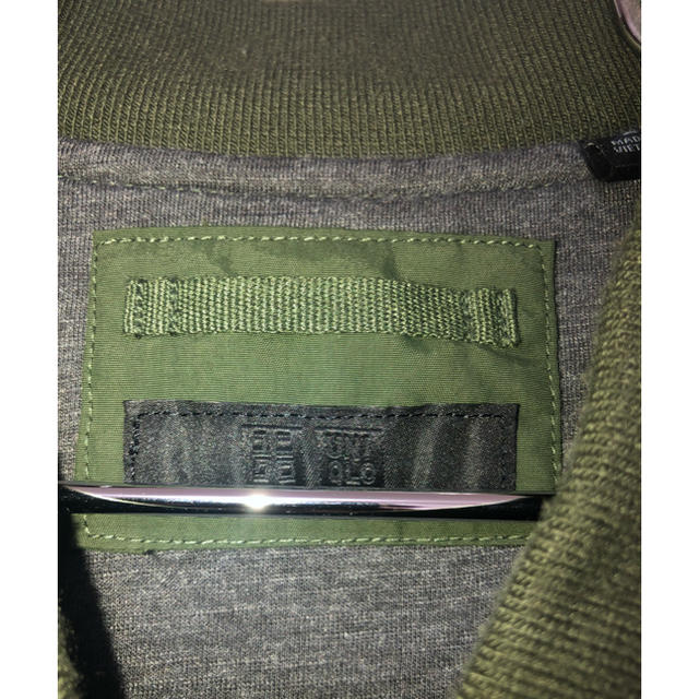 UNIQLO(ユニクロ)のユニクロのMA1ジャケット Mサイズ メンズのジャケット/アウター(ブルゾン)の商品写真