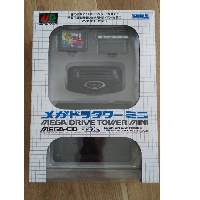 SEGA(セガ)のメガドラタワー ミニ　未使用新品 エンタメ/ホビーのゲームソフト/ゲーム機本体(その他)の商品写真