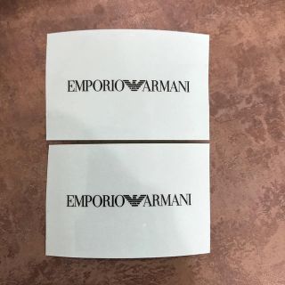 エンポリオアルマーニ(Emporio Armani)の2枚組 💠 EMPORIO ARMANI シール(その他)