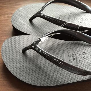 ハワイアナス(havaianas)のハワイアナス厚底サンダル24.0cm新品(サンダル)